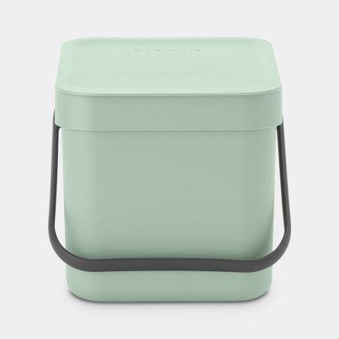 Image du produit Brabantia Seau à compost Sort & Go 6 l, vert clair (6 l)