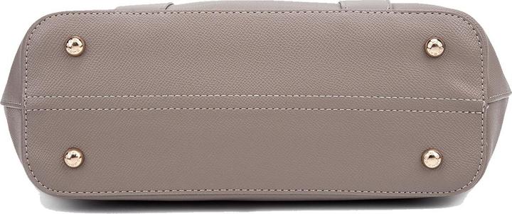 Actual product image David Jones **Damen Schultertasche - Elora Ultra Modell - Pu Vegan Leder** - 36.0 X 23.0 X 11.0 Cm