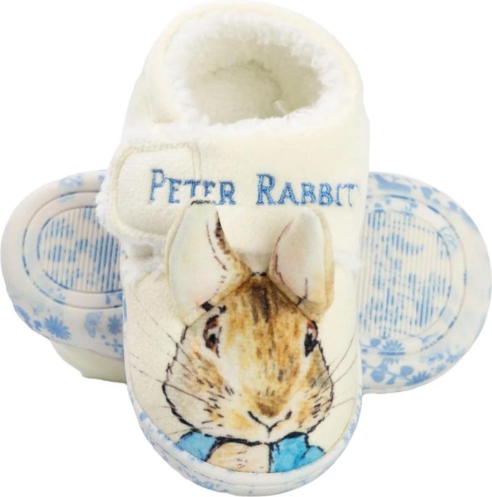 Actual product image Peter Rabbit Childrens/Kids Character Face Touch Fastening Slippers (27)