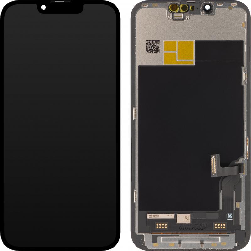 JK Display Unit für iPhone 13, OLED Version, Schwarz (Display, Apple iPhone 13), Pezzi di ricambio per dispositivi mobili