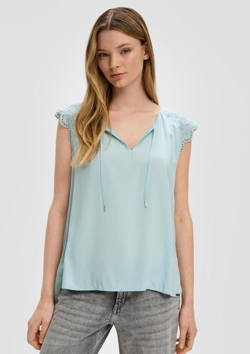 Immagine prodotto S.Oliver Bluse Blusentop mit Broderie Anglaise (32)