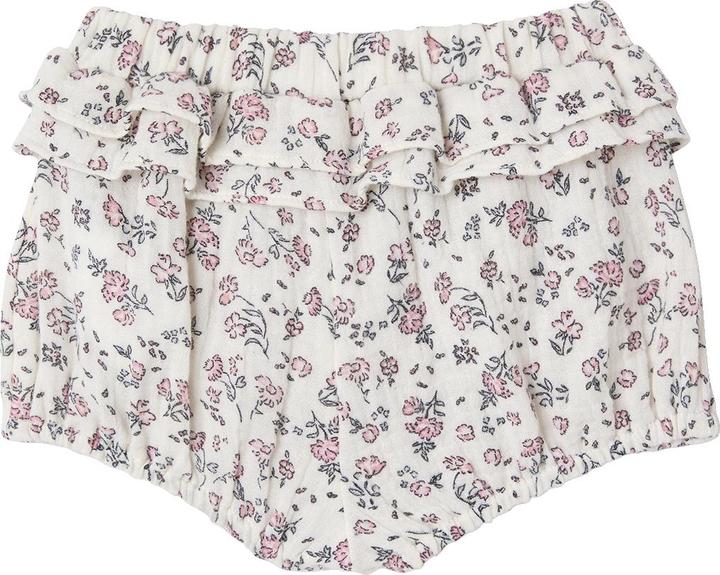 Produktbild Vertbaudet Mädchen Baby-Set: Shorts & Haarband mit Blumenmuster (62)