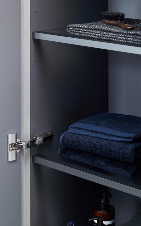 Produktbild Duravit White Tulip Halbhochschrank, Breite 400 x Tiefe 240mm, 1 Tür Anschlag links Tip-on Öffnung