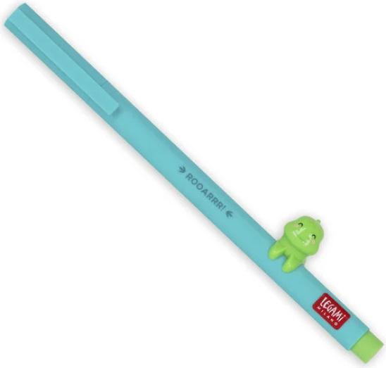 Actual product image Legami Roller gel pen Dino (Blue, 1 x)