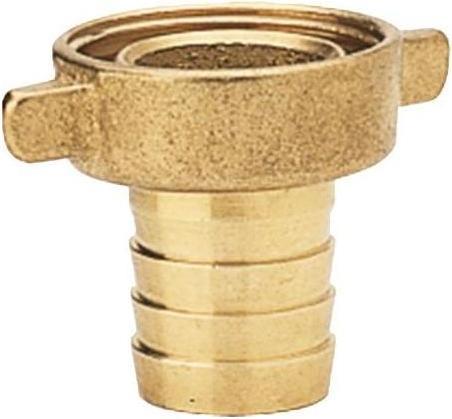 Produktbild Teguma Schlauchtülle Messing Schlauchgrösse 13 mm Gewicht 0,03 kg Innengewinde 1/2 ″ (13 mm)