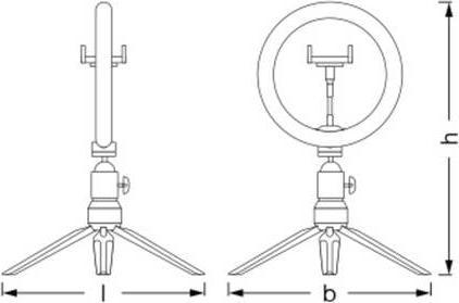 Image du produit Osram LINEAR LED MOBILE RING Bureau (éclairage annulaire)