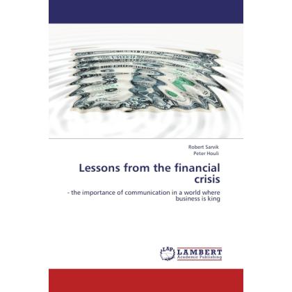 Lessons from the financial crisis, Fachbücher