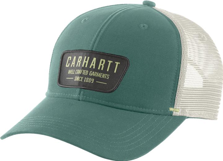 Produktbild Carhartt Czapka Canvas MeshBack Crafted Patch Grn