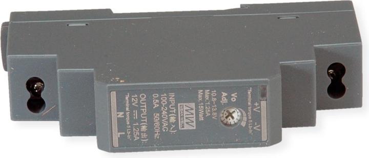 Produktbild MeanWell DR-15-12 Hutschienennetzteil 15W 12V DC (Netzteil)