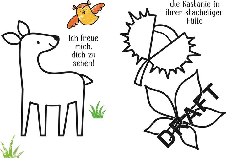 Actual product image Small creative workshop - Very simple colouring: Autumn