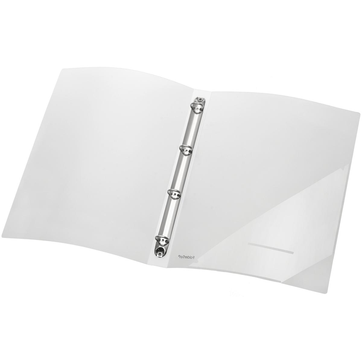 Thumbnail - Foldersys, Ordner, Ringbuch A4 PP 25mm 4 Ringe transparent (A4, 30 mm, 1 x)