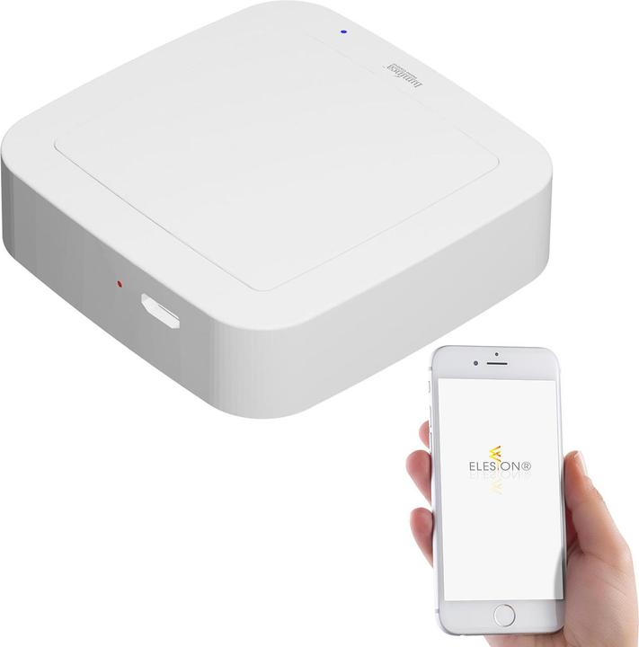 Actual product image Luminea Pushbutton for Smarthome switch set RC-250.bt