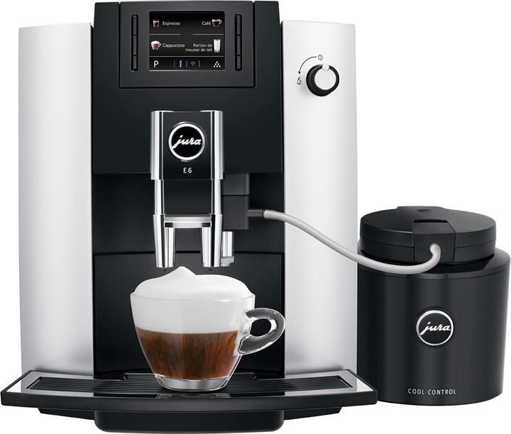 Produktbild Jura E6 15058 Kaffeevollautomat Platin