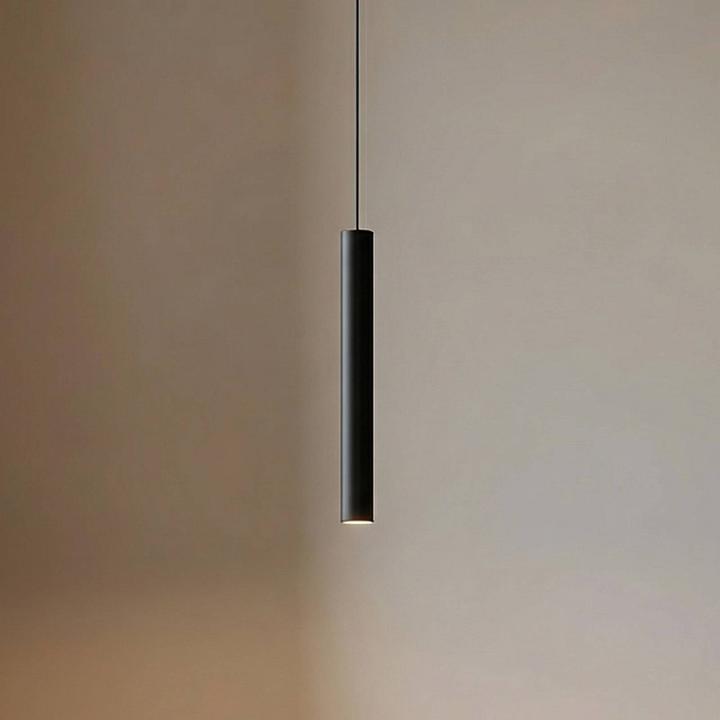 Produktbild Lindby LED-Pendelleuchte Lumaro, schwarz, 27cm, 48V, dimmbar (700 lm)