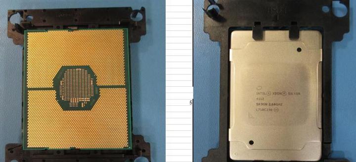 Actual product image HPE SKL XEON-S 4112 2.6G 4C 85W