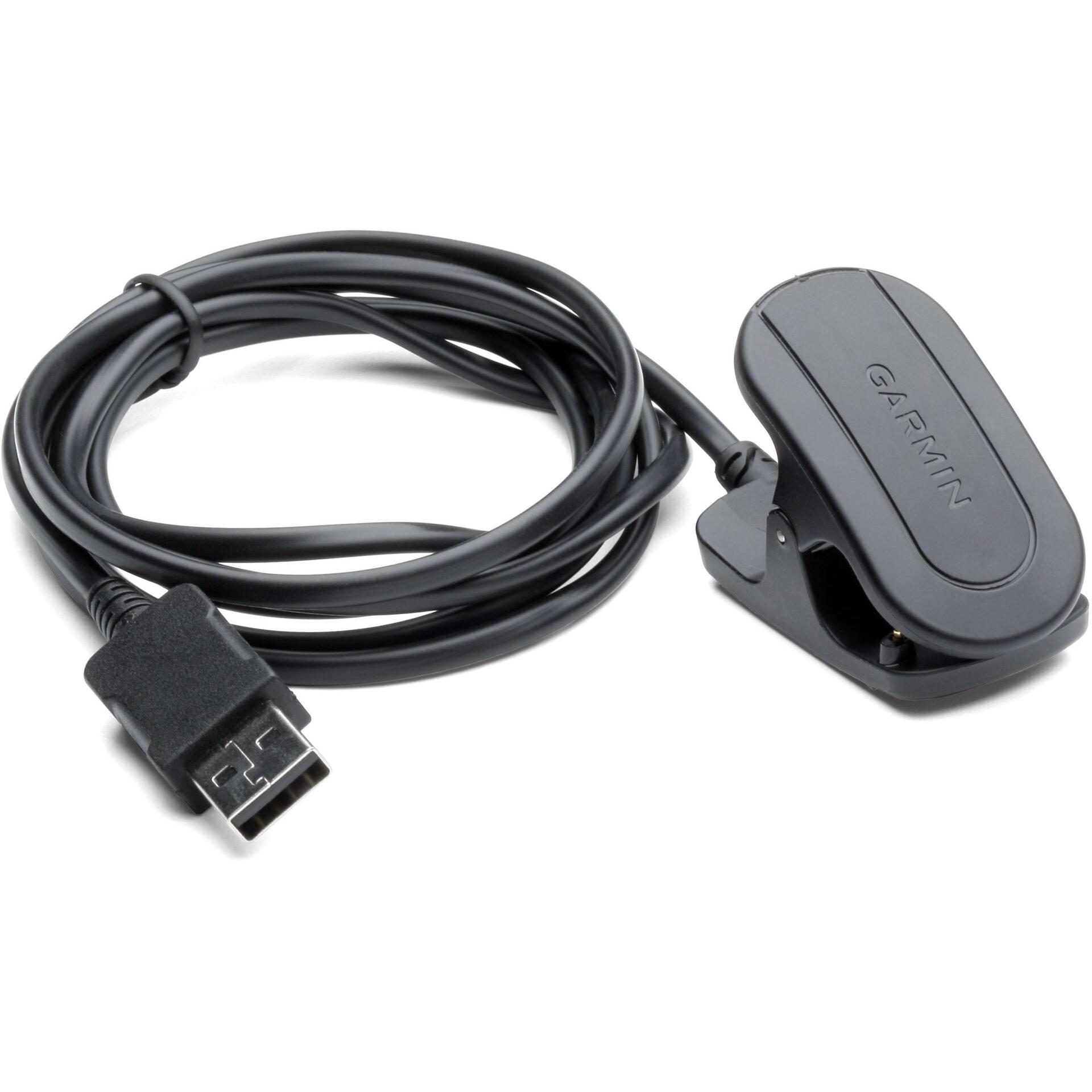 Garmin USB Lade-Clip, Smartwatch Zubehör, Schwarz