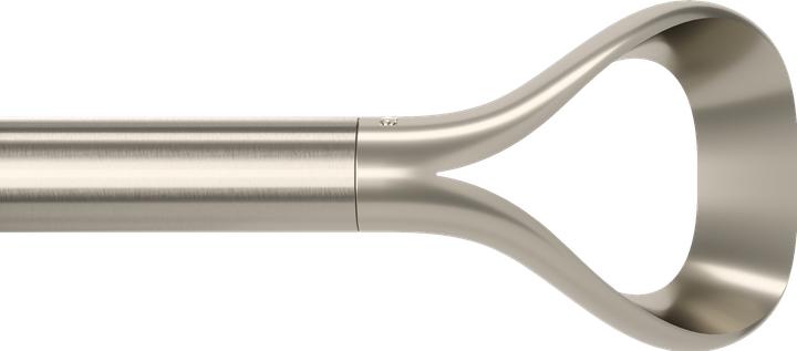 Umbra Binario per tende Loop 107-306 cm, nichel