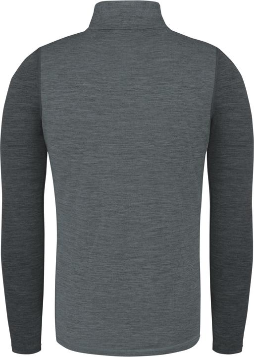 Actual product image Normani Men's merino long sleeve with 1/4 zip "Mildura" - 9131 (6XL)