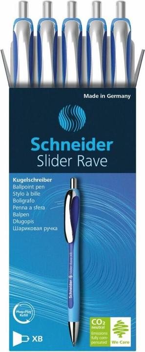 Productafbeelding Schneider Biros Schuif Rave (Blauw, 5 x)