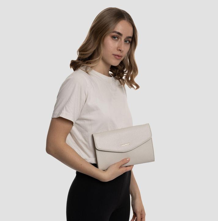 Produktbild Lazarotti Bologna Leather Clutch Tasche Leder 23 cm