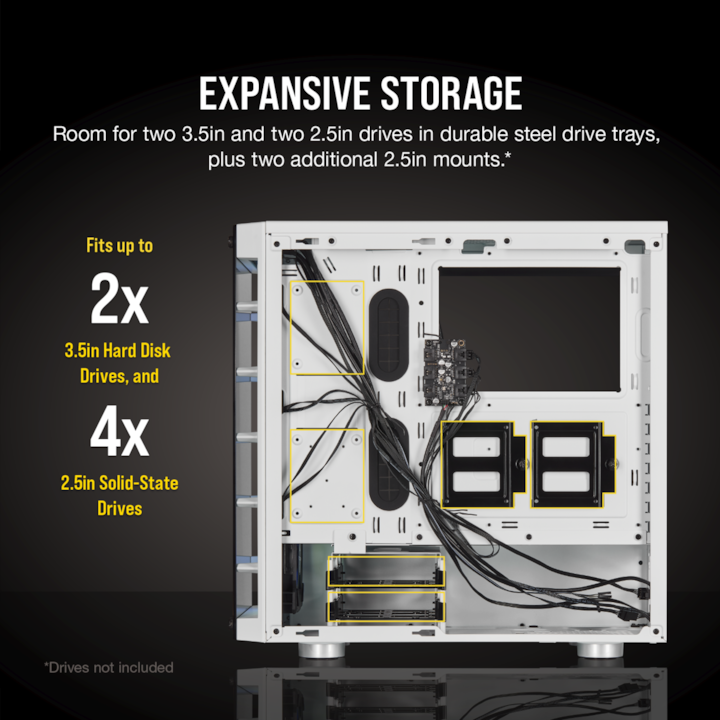 Image du produit Corsair iCUE 465X RGB (ATX, mATX, Mini-ITX)