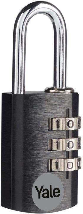 Actual product image Yale YE3CB/20/121/1/BK Padlock 20 mm Black Combination lock