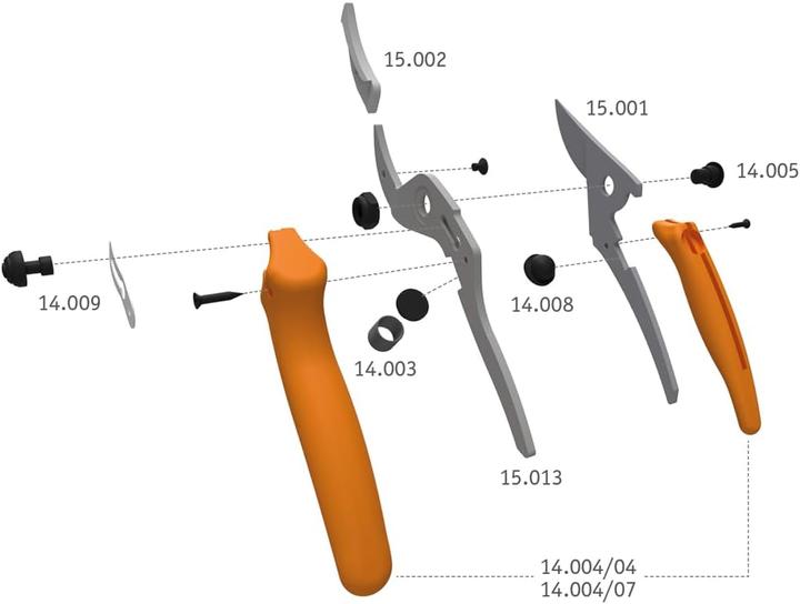 Produktbild Löwe Amboss Gartenschere 15.107