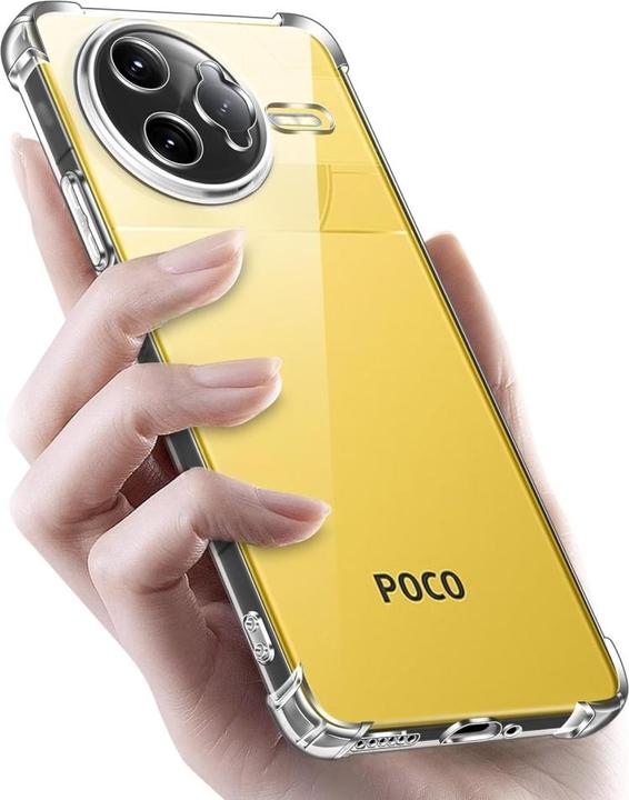 Produktbild Screenguard Crystal Soft Airbag Bumper Hülle (Xiaomi Poco F7 Ultra)