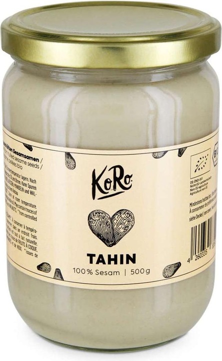 KoRo Organic sesame butter made from hulled sesame seeds (500 g)