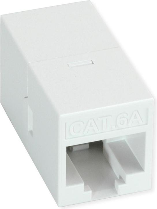 Produktbild Roline Kat.6A UTP Mini-Inline Kupplung Weiss (21.17.3115) (Netzwerk Kupplung)