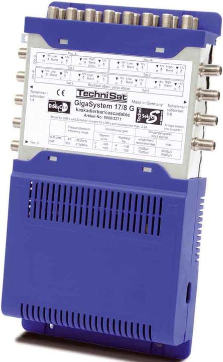 Actual product image TechniSat GigaSystem 17/8 G (Multi switch)