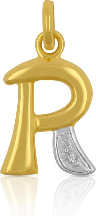 Immagine prodotto Muau Lettera (750, Oro bianco, Oro giallo 18 carati)