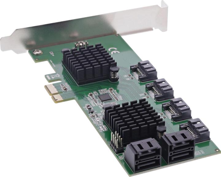Immagine prodotto InLine Scheda di interfaccia, controller 8x SATA 6Gb/s, PCIe 2.0 (PCI Express)