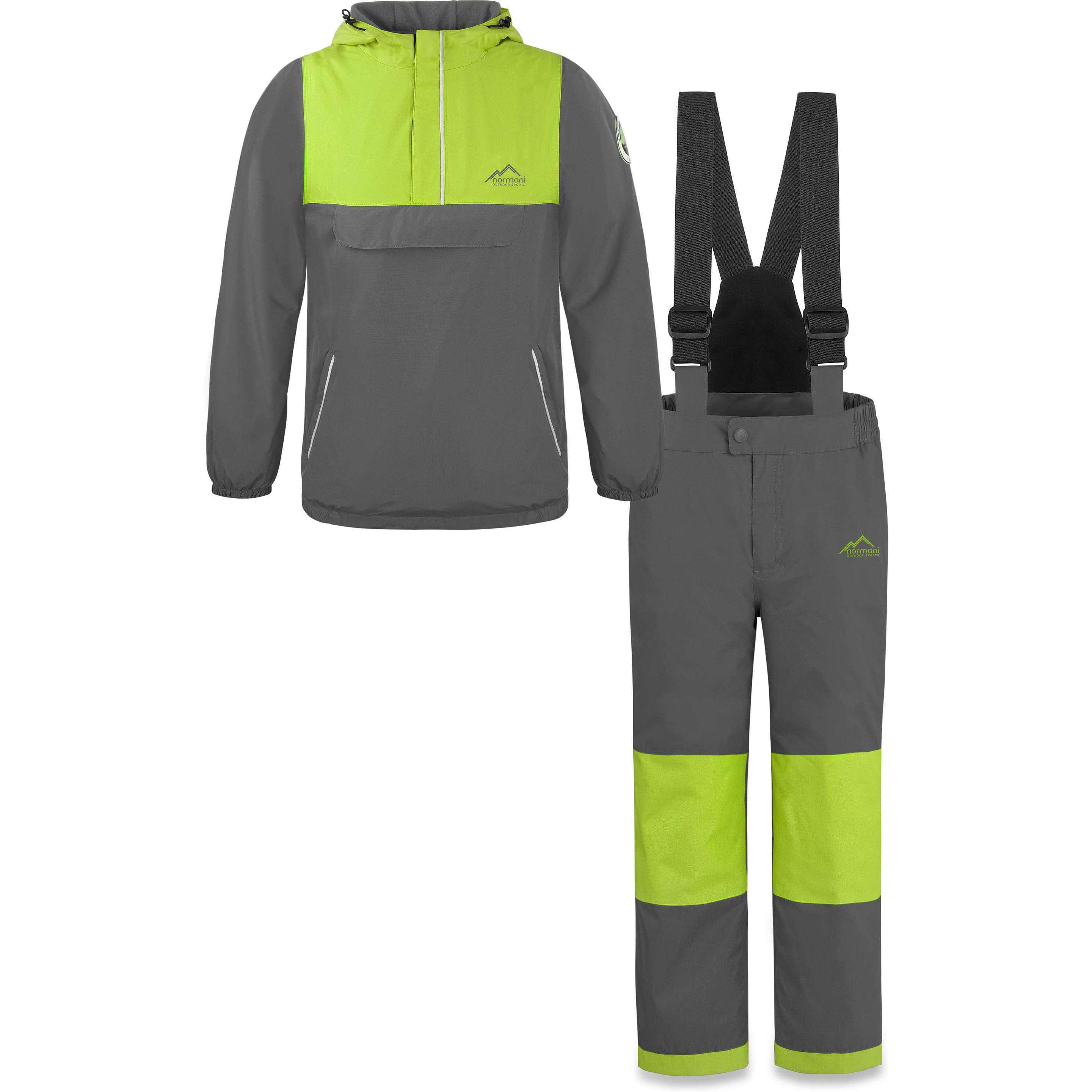 Normani, Herren, Skihosen, Kinder WinterSet Thermohose und Windbreaker (98, 102, 104, 106, 110, 116, 122, 128, 134, 140,...