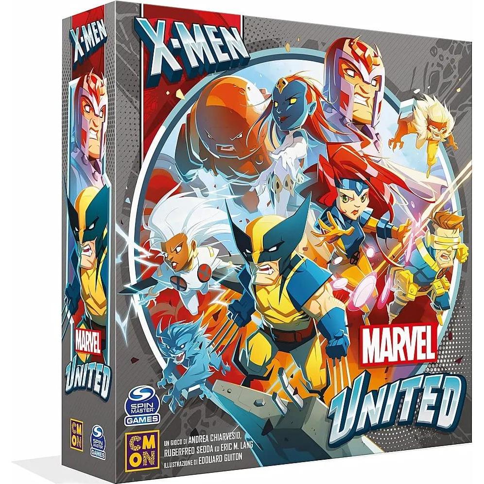 Asmodée Multicolore Marvel United: X-Men - Ed. Italiana (Italiano, 1 - 5 Giocatori)