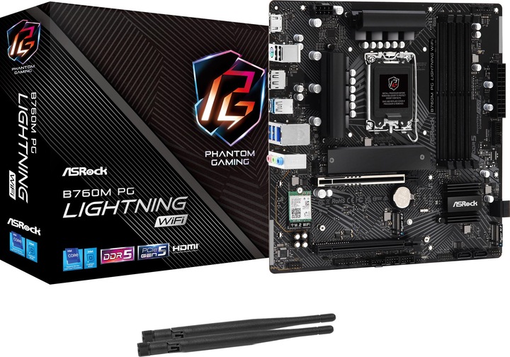 Produktbild AsRock B760M (LGA 1700, Intel B760, mATX)