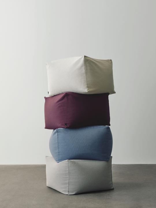 Actual product image HAY - Pouf Story 49x40 cm (Grey)