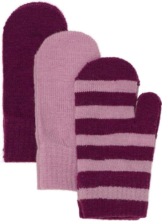 Produktbild Minymo Kleinkinder 3er Pack Strickfäustlinge (3, 4, 5, 6)