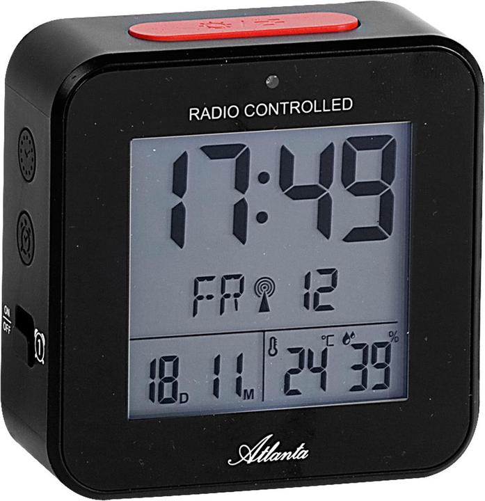 Actual product image Atlanta Radio controlled alarm clock