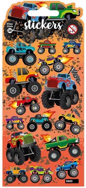 Image du produit Card Group Stickers Monstertrucks