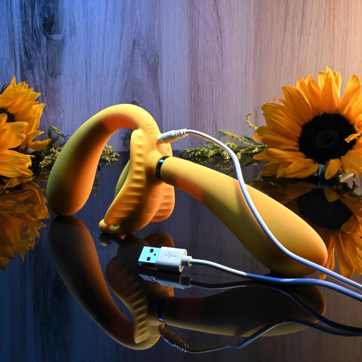 Produktbild Evolved Der Monarch Strapless Strap On Vibrator Gelb