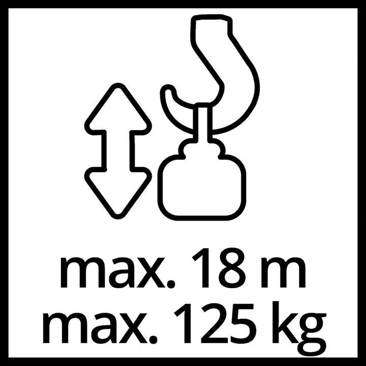 Produktbild Einhell TCEH 25018 Seilhebezug