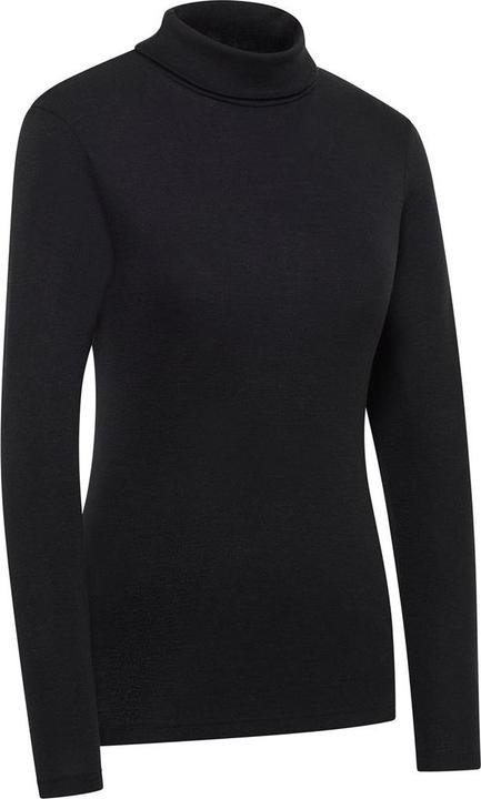 Actual product image Eusana Unisex Langarmshirt L Rollkr schw (L)