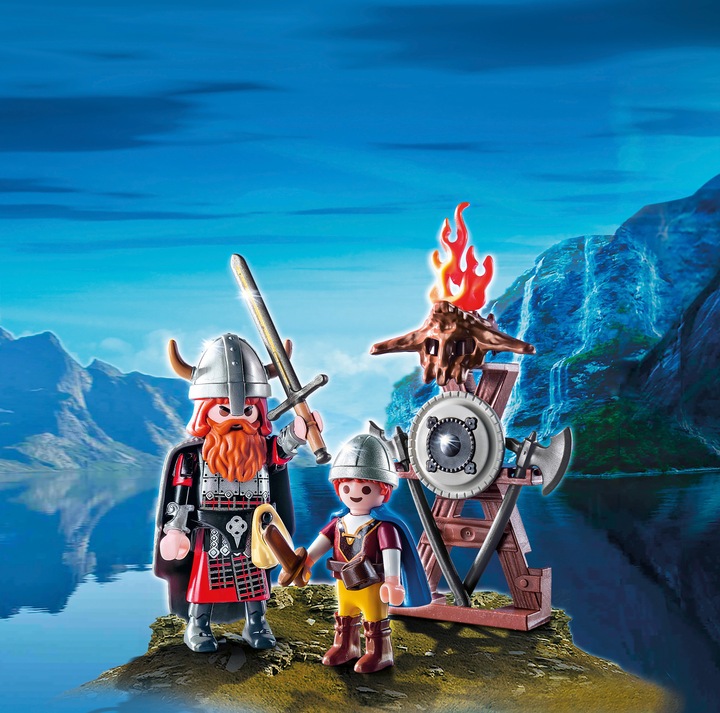 Actual product image Playmobil Big and small Viking (9209, Playmobil History)