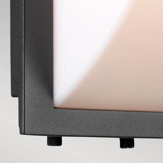 Actual product image Elstead Lighting Sven outdoor wall light E27 35cm graphite IP65 (E27)