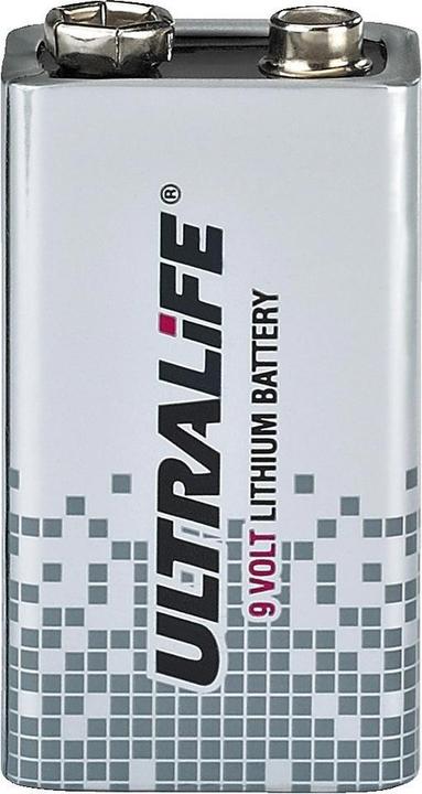 Produktbild Ultralife 9 V Block-Batterie Lithium U9V (1 Stk., 9V Block, 1200 mAh)