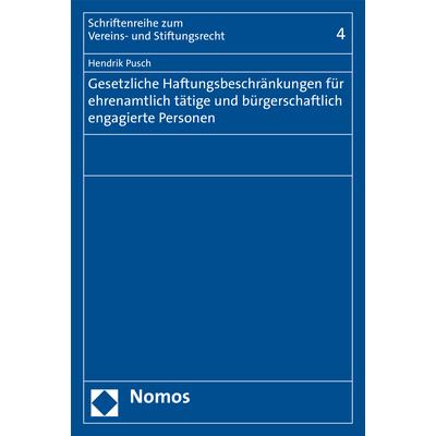 Pusch:Gesetzliche Haftungsbeschränkunge, Fachbücher von Hendrik Pusch