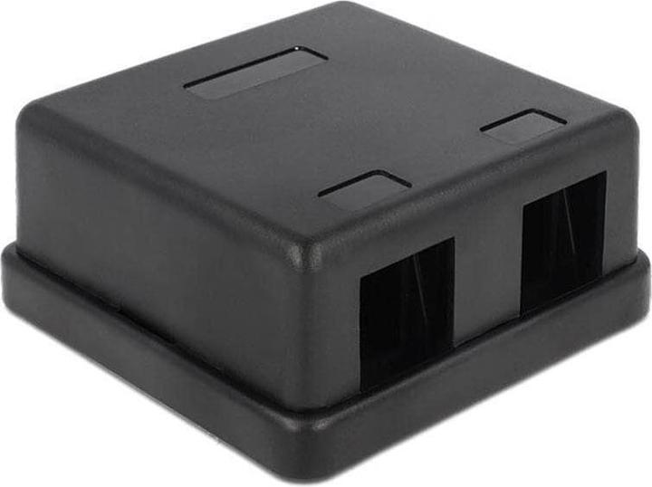 Delock Keystone Leergehäuse: 2 Port