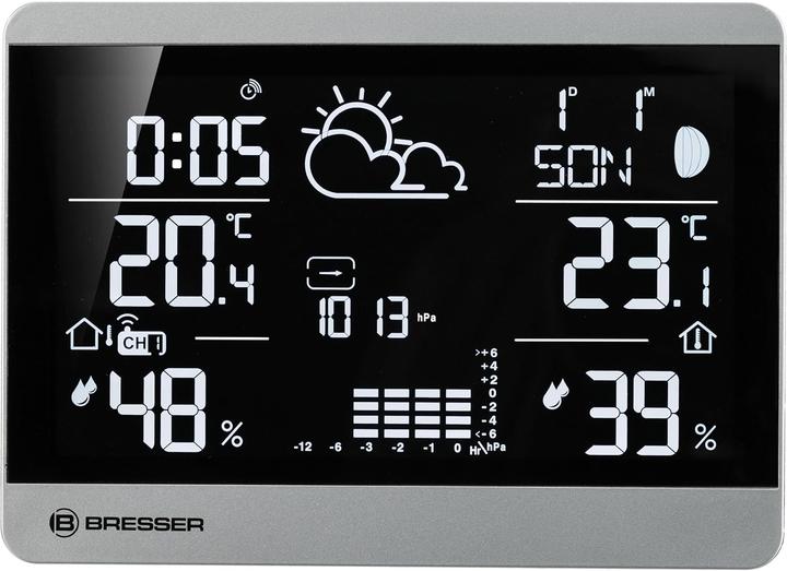 Produktbild Bresser ClimateTemp NDH-NEO Wetterstation mit Aussensensor und Frostwarnung