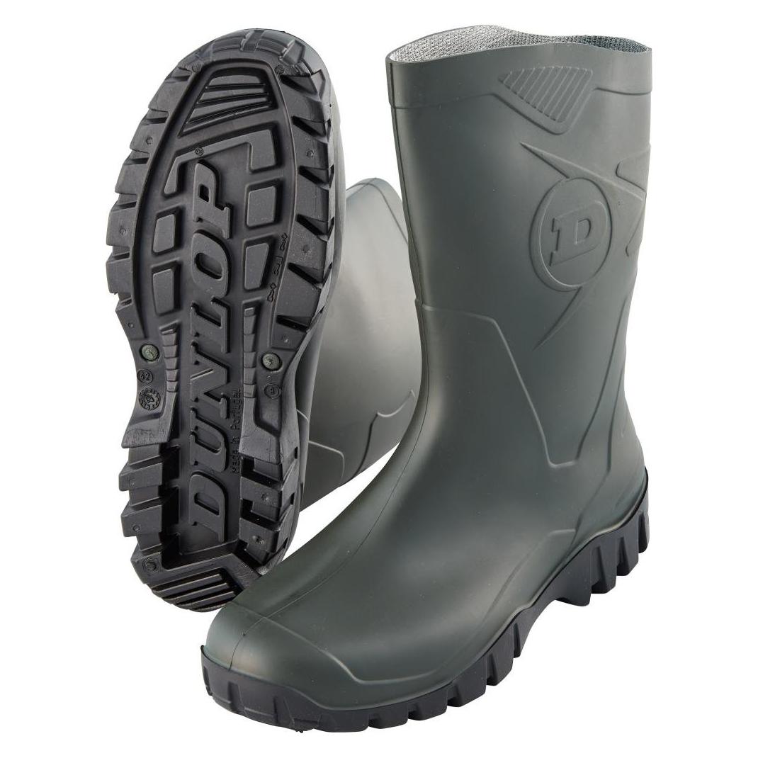 Dunlop, Mannen, Rubberen Laarzen, Werklaars Dee, Groen, (47)